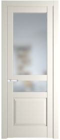   	Profil Doors 4.5.4 PD со стеклом перламутр белый